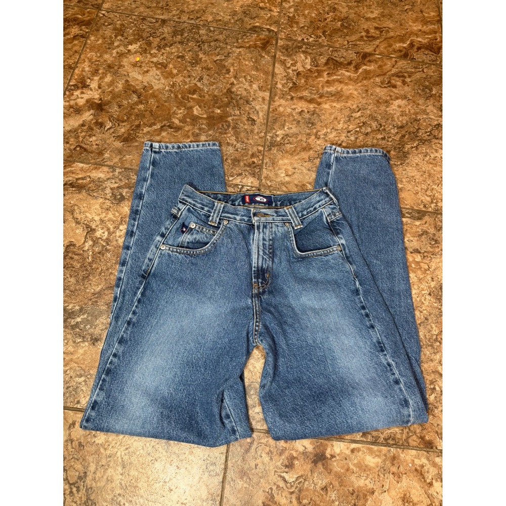 Bongo Vintage High Waisted Mom Jeans Medium Wash Blue Denim Size 3 BH21107B09